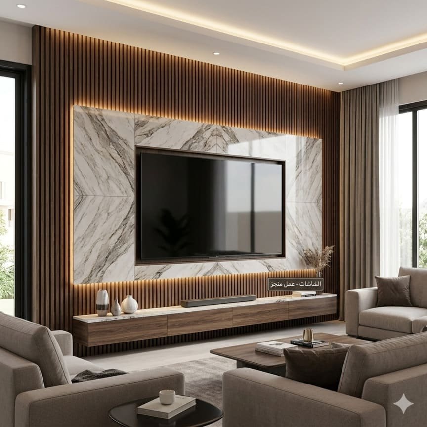 ديكورات شاشات الدمام