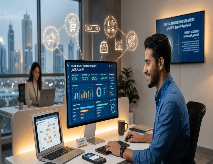 شركة تسويق الكتروني بالسعودية