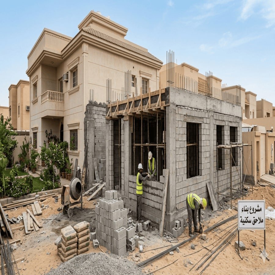 بناء ملاحق الدمام