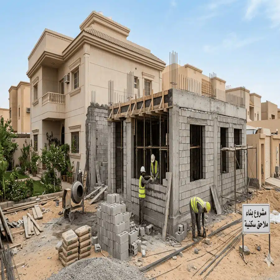 بناء ملاحق الدمام