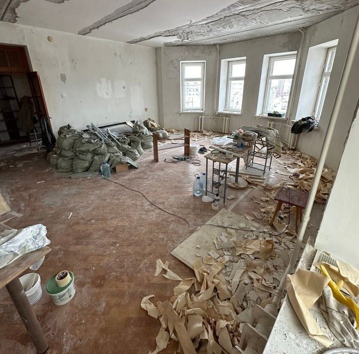 ترميم مباني الخبر