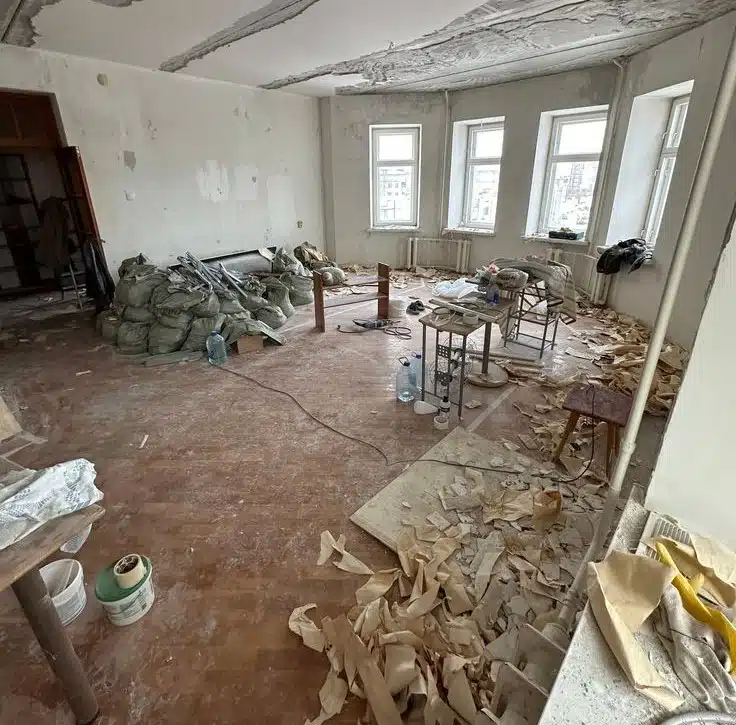 ترميم مباني الخبر